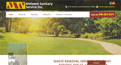 Desktop Screenshot of midwestsanitary.com